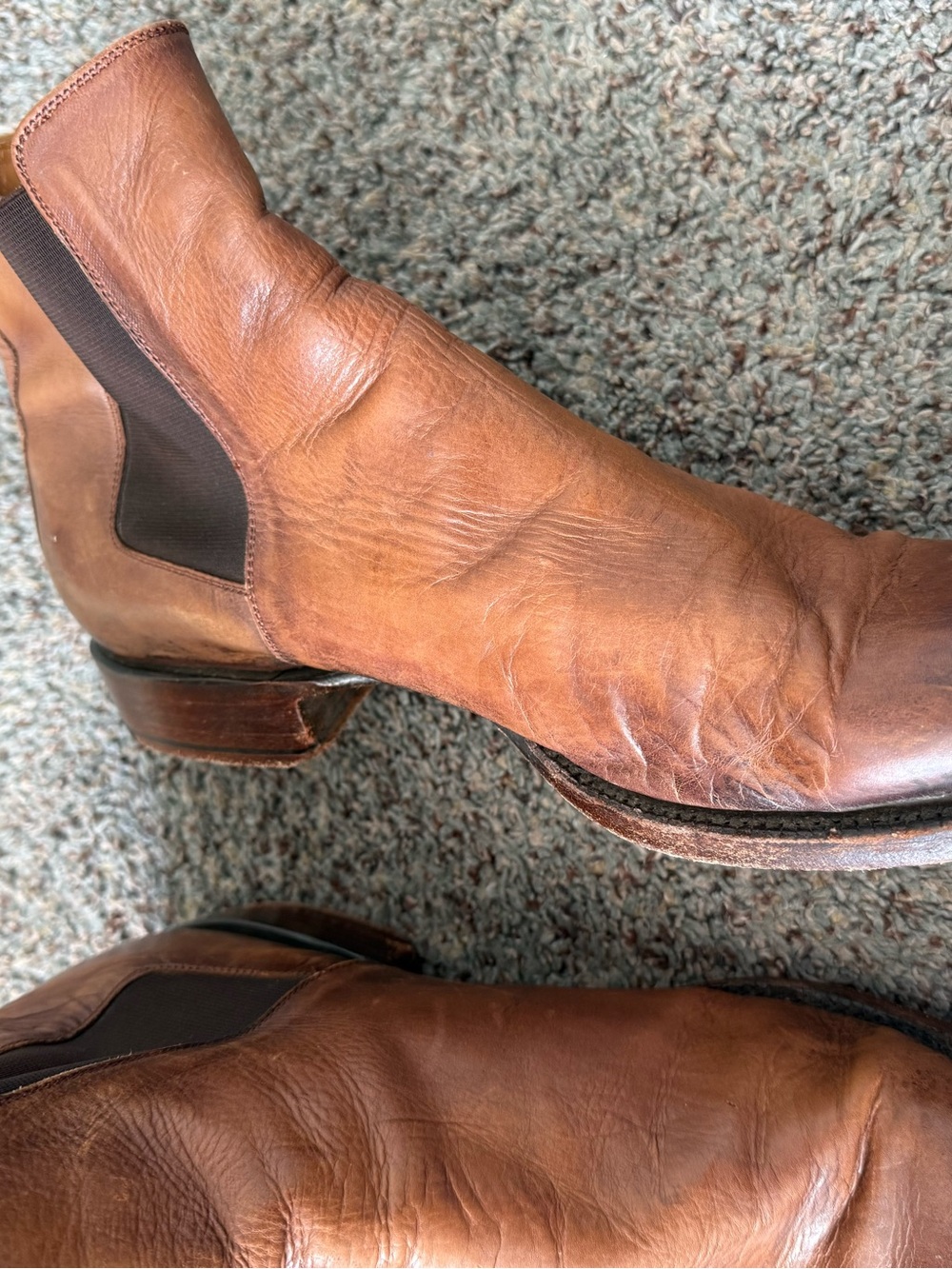 LUCCHESE GRAYSON STYLE NO.GY8512 men’s Sz 9.5 - Picture 15 of 17